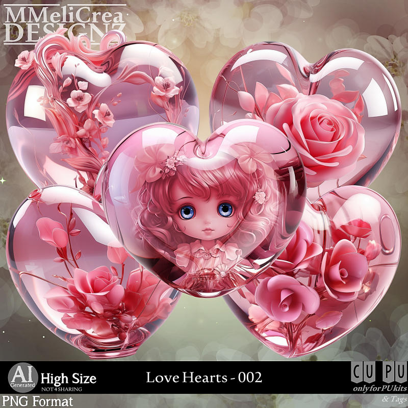 (image for) AI - Love Hearts - CU002 (CU4PU/PNG)